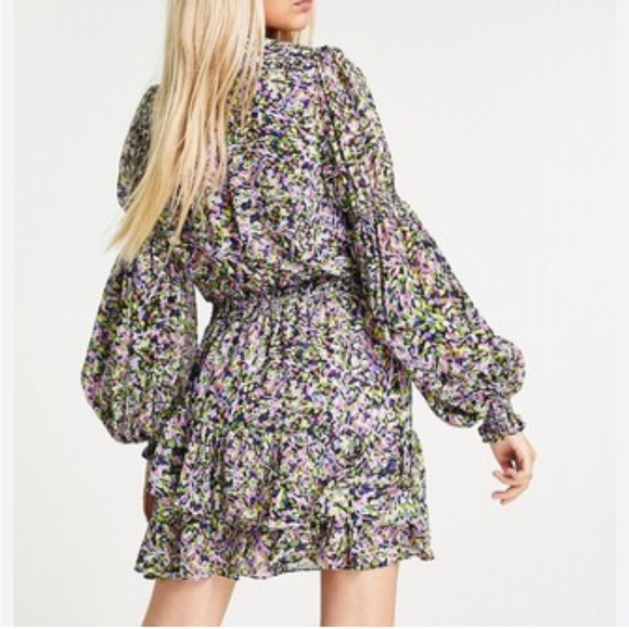 Ted Baler Karliee tiered mini dress - Picture 2 of 4